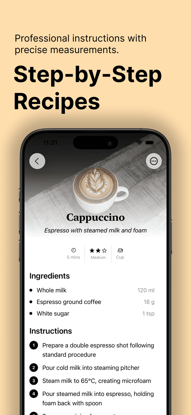 Caffio — screen 2